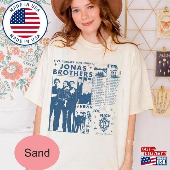 Tops - Retro Jonas Brothers Shirt Nick Joe Kevin T-Shirt